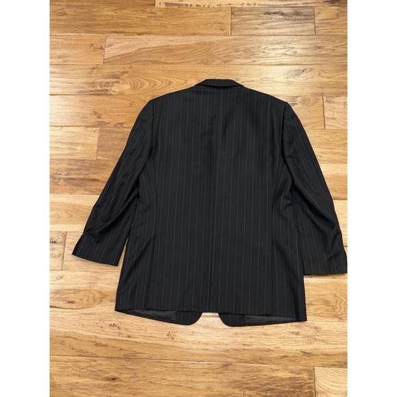 Ermenegildo Zegna Trofeo Wool Striped Italian Blazer Jacket IT‎ 54 US Sz 44 - Picture 9 of 14
